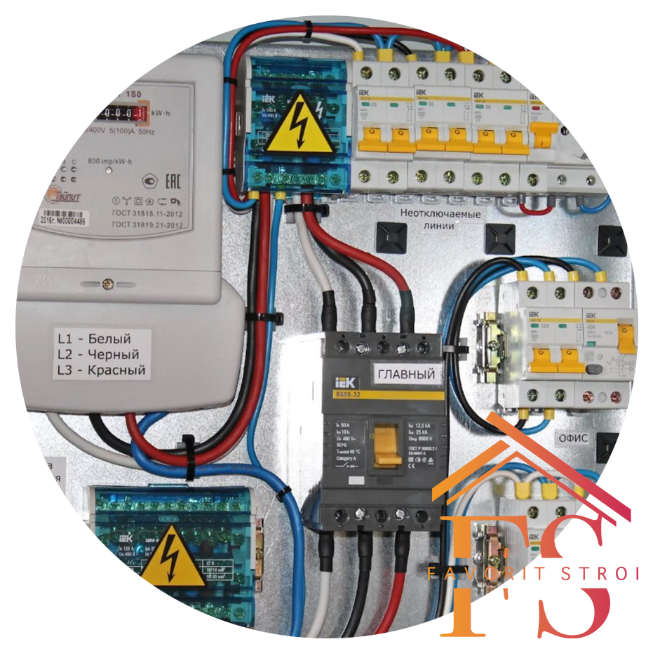 Монтаж и подключение электрических щитов и панелей в городе Талдом.